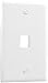 Petra Cat2071/Wh (310-201Wh) Keystone Wall Plates (1-Cavity, White)
