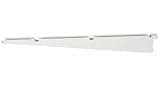 FreedomRail 20 Inch Wire Shelf Bracket - White