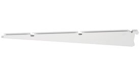 FreedomRail 20 Inch Wire Shelf Bracket White