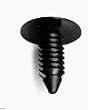 Auto Body Hardware- 6mm Universal Push Clip (100) #2000T Gripper Box