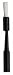 MICRO BRUSH REGULAR BLACK BOX OF 100