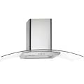 Bomann DU 625 G Dunstabzugshaube mit Glasschirm / 90 cm / 500 m3/h / 3 Stufen