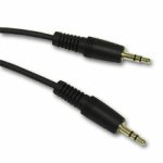 Cables To Go - 25158 - 25ft 3.5mm M/M Stereo Audio Cable (Black)