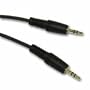Cables To Go - 25158 - 25ft 3.5mm M/M Stereo Audio Cable (Black)