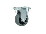 Faultless Rigid Plate Caster 5 Tpr Wheel