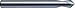 NC Spot Drill, 90?, 3/4, HSS, Uncoated