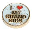 I Heart My Grandkids Floating Floating Charm for Heart Lockets