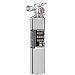 H3r Fire Extinguishers Hg250c 2.5 Lb Chrome Halotron 2b:C