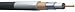Economy RG6 satellite cable, black  from Skytronic