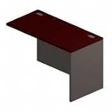 38000 Series 48 x 24 Right Return Shell, Mahogany Top/Charcoal Base (HON38943RNS)