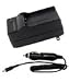 Fuji film FinePix REAL 3D W1 F31fd F30 X-S1 Battery Charger Kit fits NP-95 (Home/Wall/Travel Charger & Car Charger)-US