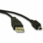 Cables to Go 6-Foot, 4-Pin Mini USB Cable for Most Digital Cameras by 