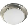 Quorum International - 3507-17-65 : 17 Inch SATIN OPAL FL MNT-STN