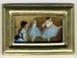 Dollhouse Artwork Artisan Framed Print of Blue Dancers by Degas