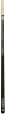 Minnesota Fats MFC40346 Classic Marbled Hard Rock Maple Billiard Cue (Grey and Purple Marbleized Finish)