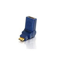 Cables To Go 40434 HDMI Mini Port Saver Male Adapter (Blue)