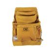 Custom Leathercraft 10 Pocket Nail & Tool Bag (533X)