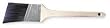 Industrial Grade 1XRL3 Angle Sash Brush, Soft Polyester, 2 In