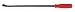 Westward 2AJK4 Plastic Handle Pry Bar, 30 1/2 In L