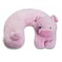 Pink Pig Travel Noodle Head Piggy Neck Pillow Buddy