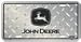 John Deere License Plate (Diamond Plate Black)
