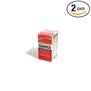Geritol Complete Multi-Vitamin Mineral Supplement Tablets, 100-Count Bottles (Pack of 2)