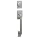 Schlage F358 CEN 626 Satin Chrome Century Handleset (Outside Only)