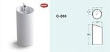 Catania Modern Bathroom Pedestal Sink Vanity 17.7