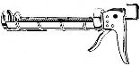 Newborn Bros & Co #215 1/4GALRatchet Caulk Gun