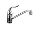 KOHLER K-15175-PT-47 Coralais Single-Control Kitchen Sink Faucet with 10