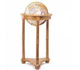 Globe 28"h Oak Finished Stand