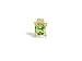 14K Yellow Gold Genuine Square Peridot Pendant