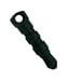 Black 3.5mm Anti-Dust Plug Stopper With lanyard Hole for Blackberry cell phone