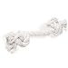 Booda White Rope Bone - Large