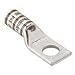 Panduit LCA2-56-Q Compression Lug, 1-Hole, Copper, 2 AWG, 5/16" Stud Hole, Brown- Pack of 5