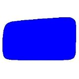 1992-1993 MERCEDES BENZ 300SD Flat, Driver Side Replacement Mirror Glass by Automotive Mirror Glass