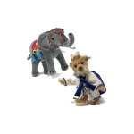 037832 - Steiff Teddybär König Balthasar mit Elefant Mohair