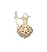 Pitcher, 14K Gold Charm