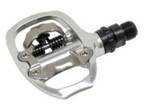 Shimano&reg; PD-A520 Sport Pedal 9/16" w/SM-SH51 Cleat Silver