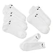 Nike Boy's Performance Moisture Wicking No Show Socks 6 Pair - Size: 5Y-7Y White - Made in USA