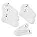 Nike Men
Nike Men's Performance Moisture Wicking No Show Socks 6 Pair - Shoe Size: 8-12 - White