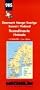 Michelin Main Road Map: Danmark Norge Sverige, Suomi/Finland, Scandinavie, Finlande/No. 985 (Main Road Maps) (French Edition)