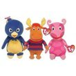 Ty Beanie Babies Backyardigan Set of 3 w/ Pablo , Tyrone , Uniqua