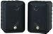 Bic America Rtrv44-2 Indoor/Outdoor 3-Way Speakers (Black)