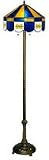Michigan Wolverines Stained Glass Floor Lamp