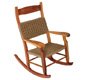 Antique Brown W.R. Perkins Rocking Chair
