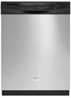 Whirlpool : GU2800XTVS 24 Full Console Dishwasher with 6 Automatic Cycles Stainless Steel