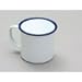Falcon Enamel 8cm Mug White