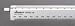 Chartpak 240 Adjustable Triangular Scale for Engineers, 12 Aluminum w/Scale Dial