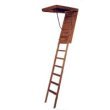 Werner W2208 250-Pound Wood 8-Foot Folding Access Ladder